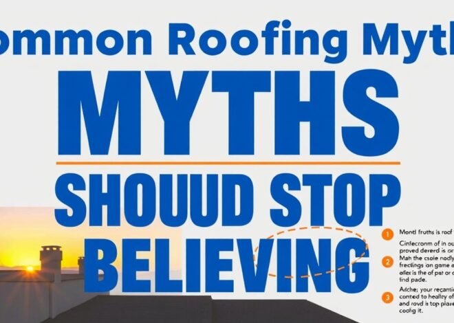 Common Roofing Myths Calgary Homeowners Should Stop Believing