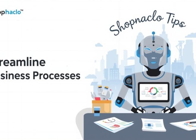 shopnaclo tips streamline business processes for Efficiency, Growth, and Operational Excellence